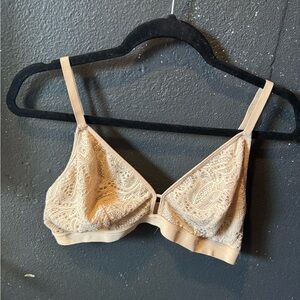 Women’s All You Lively Lace Beige Bralette